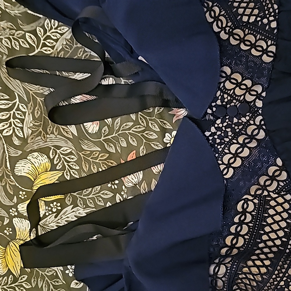 Self-portrait Navy Blue Mini Dress - Picture 12 of 12